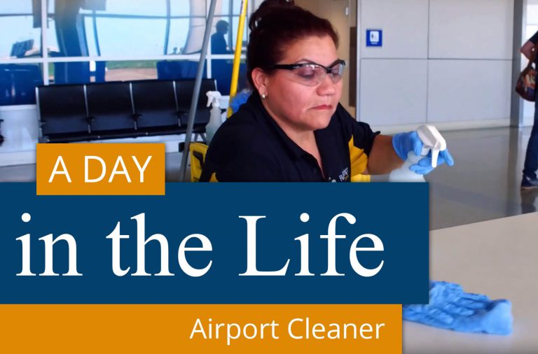 A Day in the Life of an Airport Cleaner A Day in the Life of an Airport Cleaner