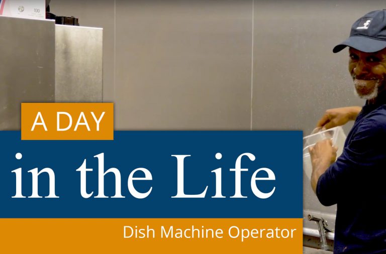 A Day in the Life of a Dish Machine Operator A Day in the Life of a Dish Machine Operator