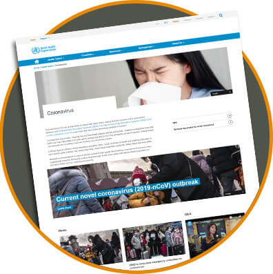 The World Health Organization Website The World Health Organization Website